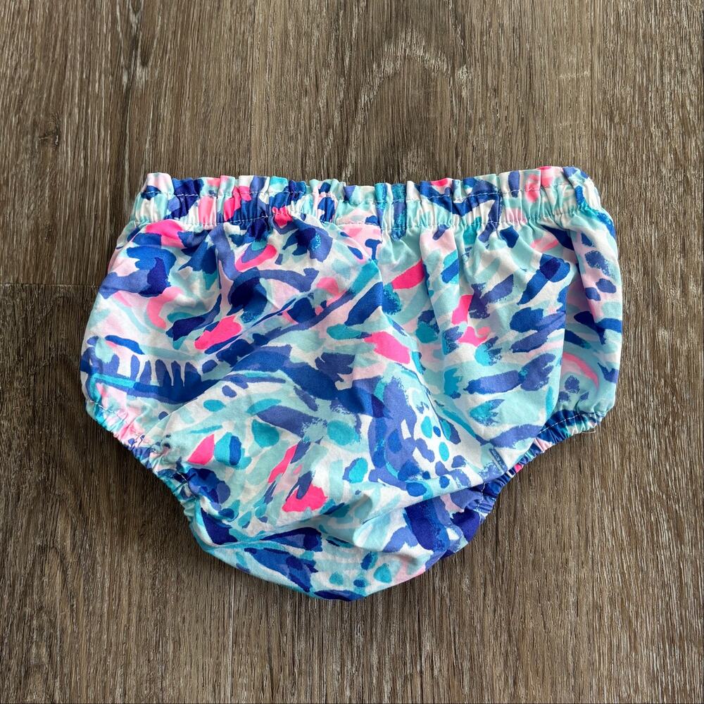 Lilly Pulitzer Baby Girl Shift Dress Breakwater Party Wave - Size: 18-24 Months - Picture 8 of 10